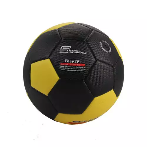 Ferrari Soccer Ball Yellow/Black - Happy Tots