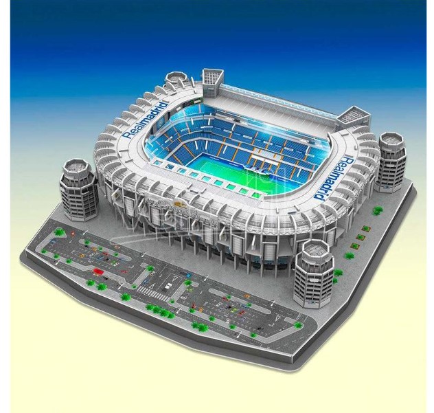 Real Madrid Puzzle 3d Estadio Santiago Bernabeu