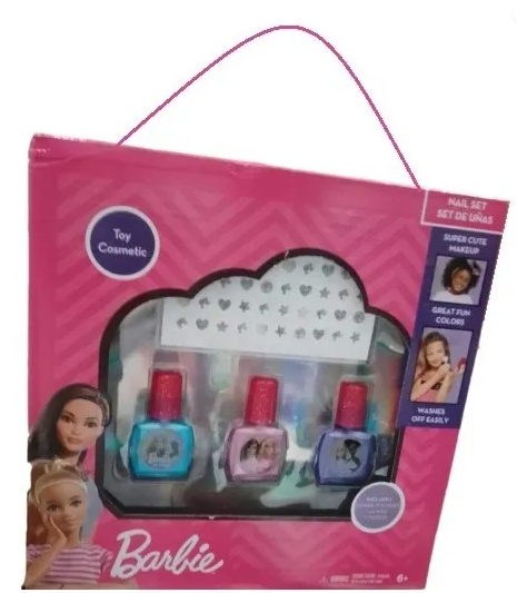 Barbie Deluxe Makeup Set, 20-Piece Play Make Up Set For Kids, Includes Nail  Polish And Hair Chalk, Kids Toys For Ages Up, Gifts And Presents |  lupon.gov.ph