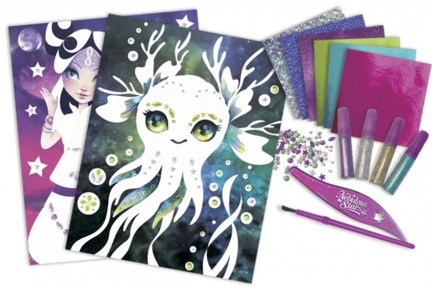 Nebulous Stars TT11011 Glitter and Foil Art : : Juguetes y juegos