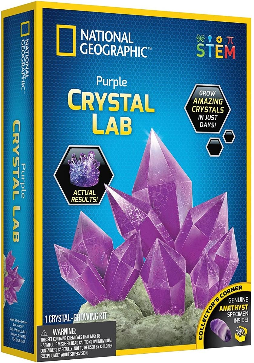 National Geographic Crystal Lab Purple - Happy Tots