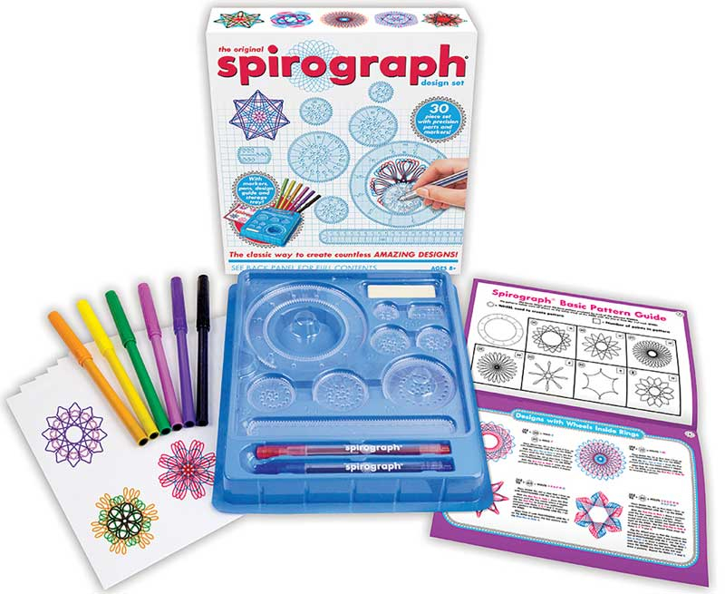 Hasbro Spirograph Deluxe Set Design Kit - No box